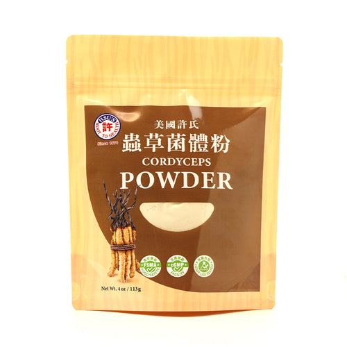 冬蟲夏草菌體粉Cordyceps Powder, 4oz