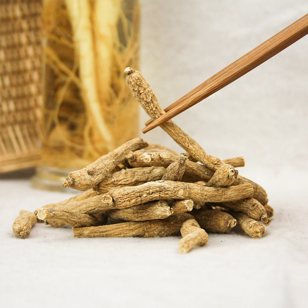 許氏花旗參(西洋參)長型中小號 Am. Ginseng Long MS. 4oz – Golden Sharp Ginseng and Health