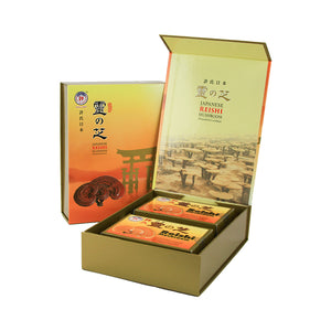 ***許氏日本雙靈の芝禮盒 Japanese Reishi Mushroom Gift Set, 60顆x2