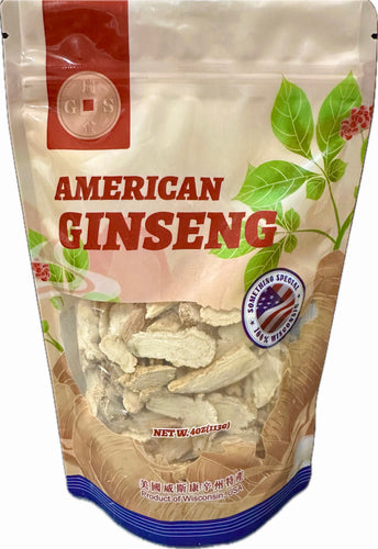 *** 花旗參(西洋參)大片AM. Ginseng Slices ML. 4oz/8oz (含服泡水)