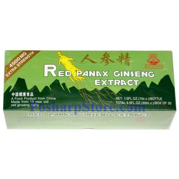 仙露牌人參精 Red Panax Ginseng Extractum, 30x10cc