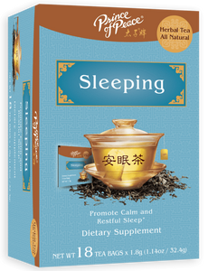 太子牌安眠茶Prince of Peace Sleeping Tea,18bags*1.8g