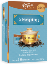 Load image into Gallery viewer, 太子牌安眠茶Prince of Peace Sleeping Tea,18bags*1.8g
