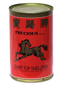 寶馬牌海皇玉鮑 Precious Giant Top Wild Shellfish, 16oz, 3粒/罐