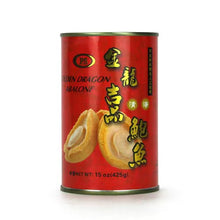 Load image into Gallery viewer, 金龍吉品蠔皇鮑魚-清湯（可即食） Golden Dagon Abalone, 425克 ，8頭/罐