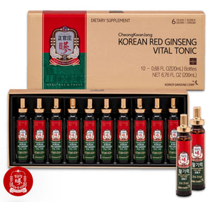 正官莊高麗參活氣力口服液Cheong Kwan Jang Korean Red Ginseng Vital Tonic for Wellness Recovery -10x20ml