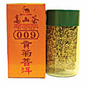 貢菊普洱 Chrysanthemum Puer Tea,10.58oz