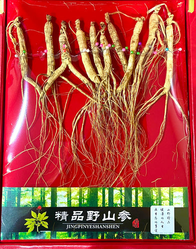 吉林野山參精美禮盒 Jilin Wild Ginseng Gift Box，110g